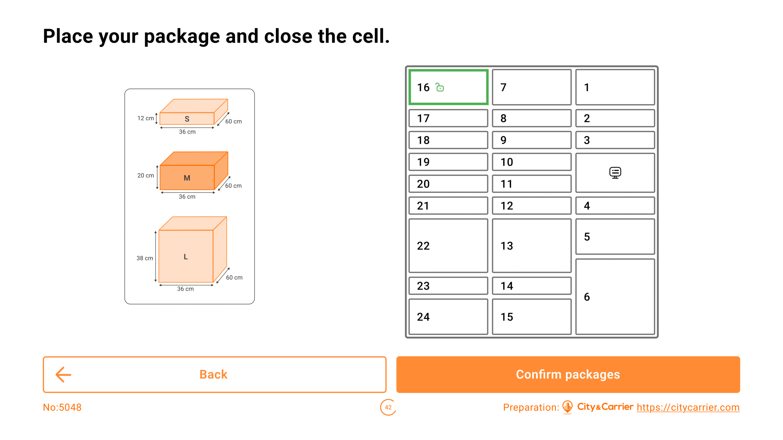 Home 2 City carrier parcel locker management solution