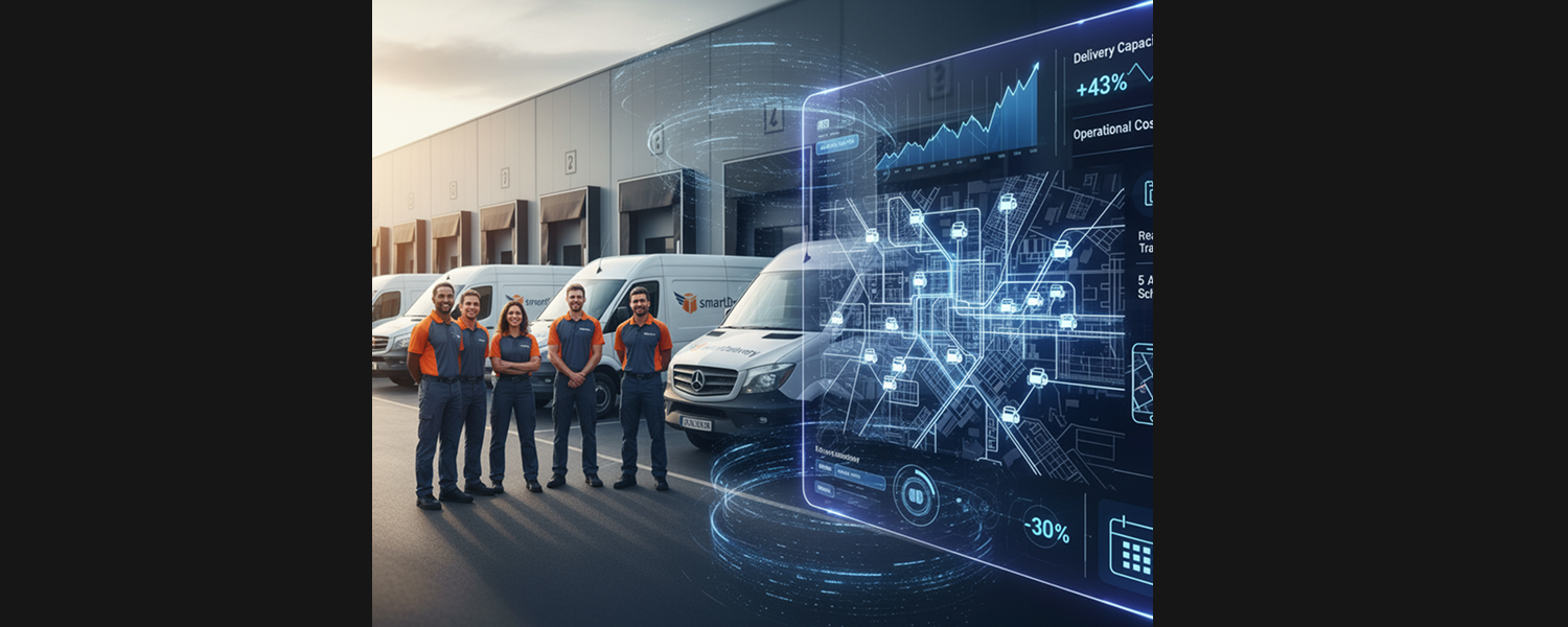 courier management delivery route optimization